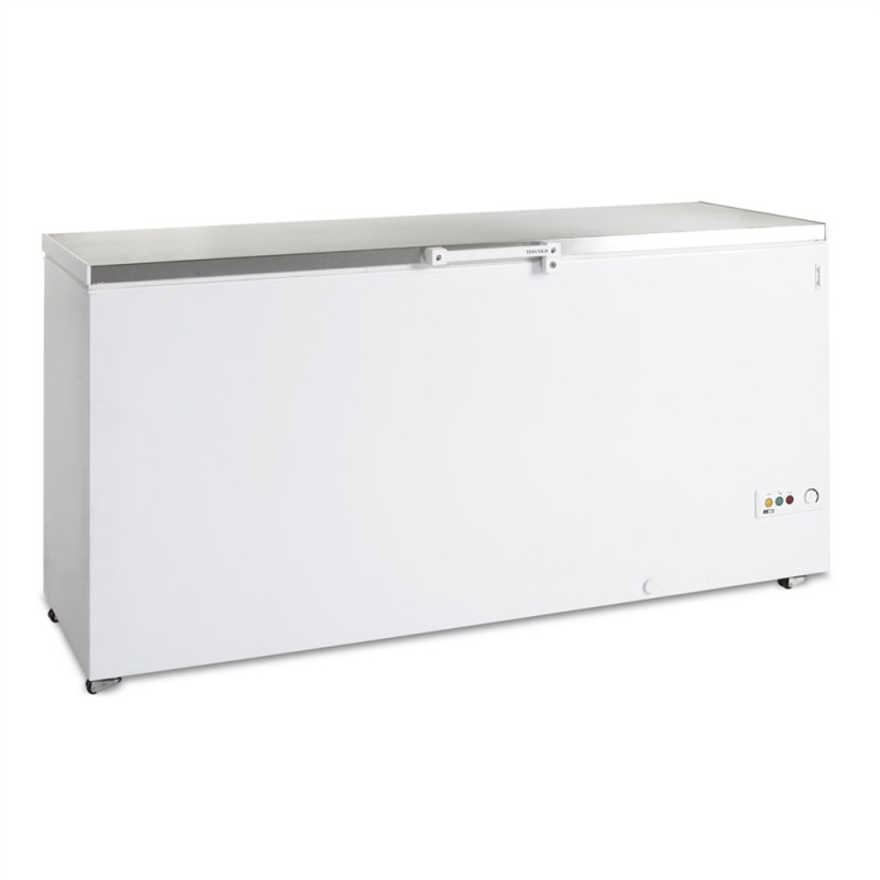 Congelatore a Pozzetto in Acciaio Inox - 557L TEFCOLD