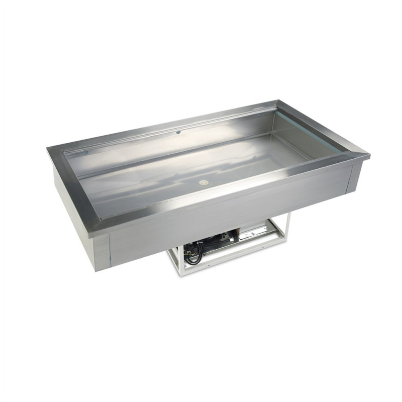 Stainless Steel Refrigerated Tank TEFCOLD - 136 L, GN 1/1