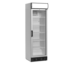 Armadio Refrigerato per Bevande 1 Porta Vetrata 347L TEFCOLD: Eleganza e Prestazioni