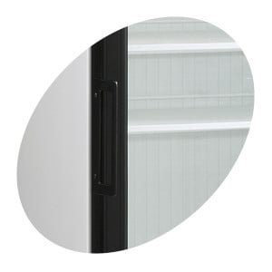 Armadio Frigorifero per Bevande 1 Porta Vetrata Bianco - 347 L TEFCOLD - Elegante e Performante