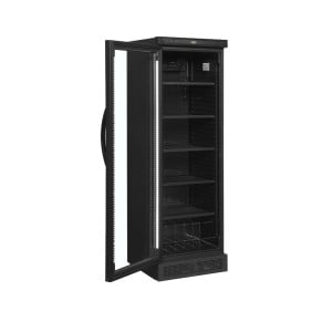 Armoire Réfrigérée Boissons Noir TEFCOLD CEV425 - Porta Vetrata Sinistra 347L