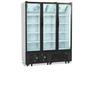 Armadio Frigorifero per Bevande 3 Porte in Vetro - 825 L TEFCOLD FS1600H: Conserva le tue bevande con efficienza e stile.