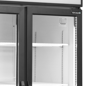 Armadio Refrigerato 2 Porte Vetrate Bianco - 535 L TEFCOLD: Stoccaggio professionale efficiente