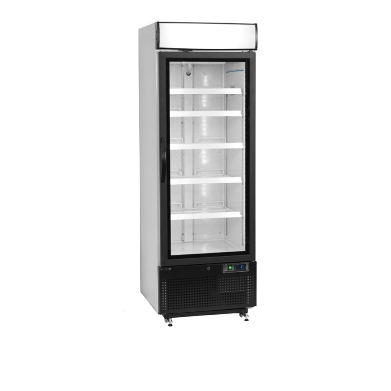 Armadio Refrigerato 1 Porta Vetrata Bianco TEFCOLD 412 L - Attrezzatura Professionale