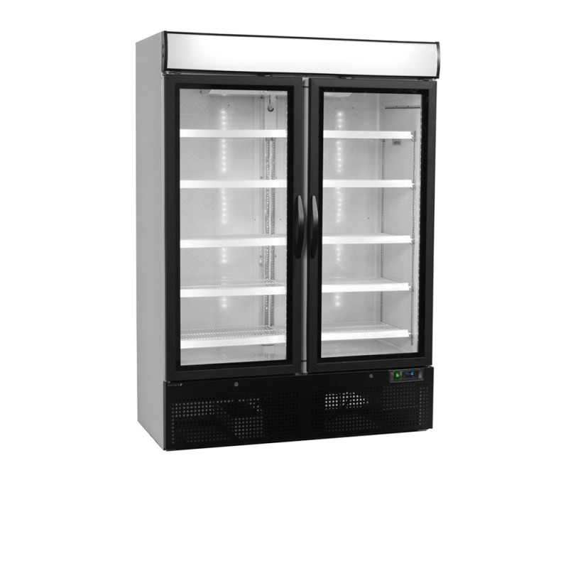 Armadio Refrigerato 2 Porte Vetrate Bianco - 1079 L TEFCOLD NC5000G