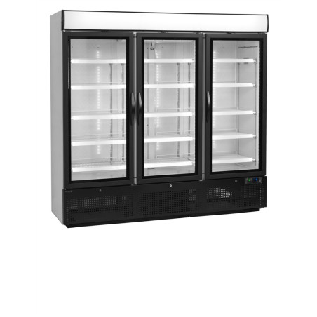 Armadio Refrigerato 3 Porte Vetrate Bianco 1657 L TEFCOLD NC7500G