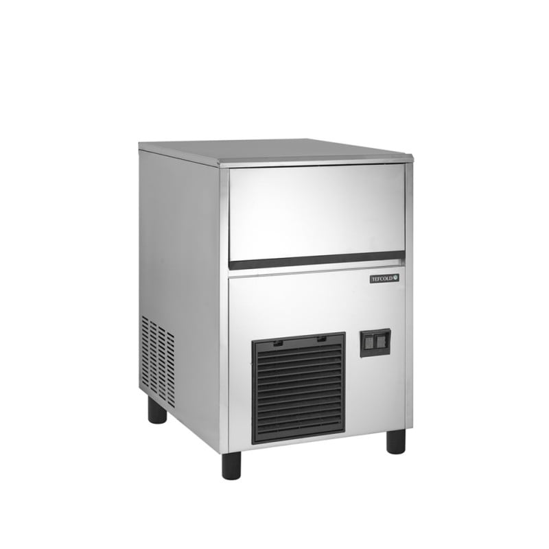 Macchina per Ghiaccio in Acciaio Inox TEFCOLD TC37 - Produzione 37 kg/giorno