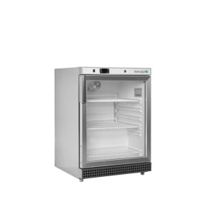 Armadio Refrigerato Positivo Vetrato Inox 119L TEFCOLD UR200SG