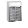 Mini Armadio Refrigerato TEFCOLD 60L con Canopy e 2 Porte in Vetro