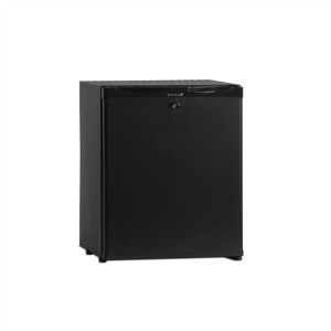 Mini Black Bar Fridge TEFCOLD - 27 L with Solid Door