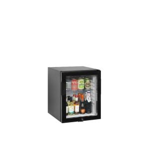 Mini Frigo da Bar TEFCOLD TM35GC - Porta Vetrata Nera 24L