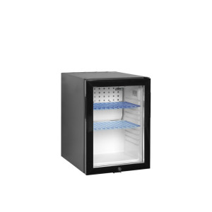 Mini Frigo Bar TEFCOLD Nero 34 L - Porta Vetrata - Compressore