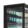 Vetrina Refrigerata Supermercato Positiva Nera TEFCOLD - 770 L