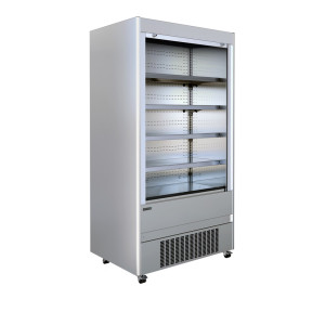 Vetrina Refrigerata Inox TEFCOLD - 580 L, 4 Livelli