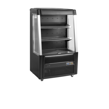 Vetrina Refrigerata Aperta Nera 242 L Tefcold ODC90 BLACK - Design Elegante