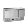 Saladette Refrigerata GN 1/1 Inox 3 Porte 368 L TEFCOLD