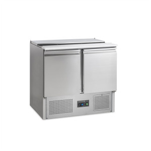 Saladette refrigerata positiva GN 1/1 inox 230L TEFCOLD - 2 Porte