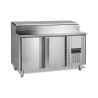 Tavolo refrigerato TEFCOLD in acciaio inox - 8 GN 1/3