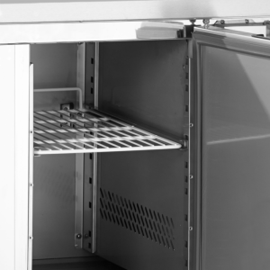 Saladette Refrigerata GN 1/1 Inox 2 Porte TEFCOLD - 225 L