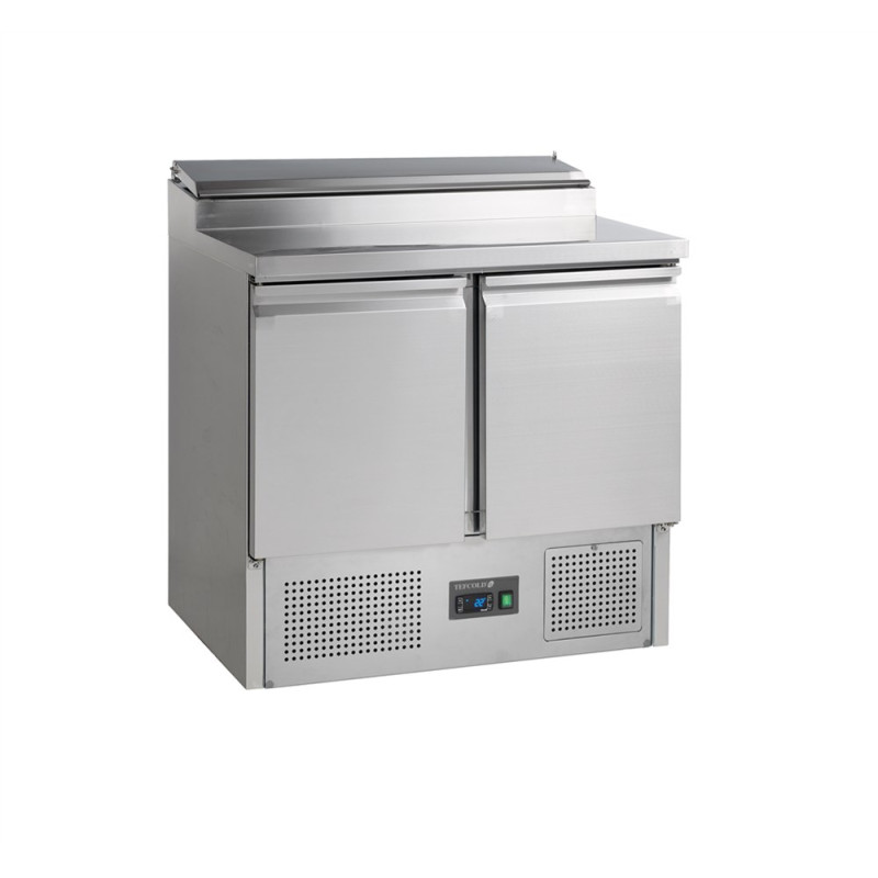 Saladette Refrigerata GN 1/1 Inox - 2 Porte - 201 L TEFCOLD