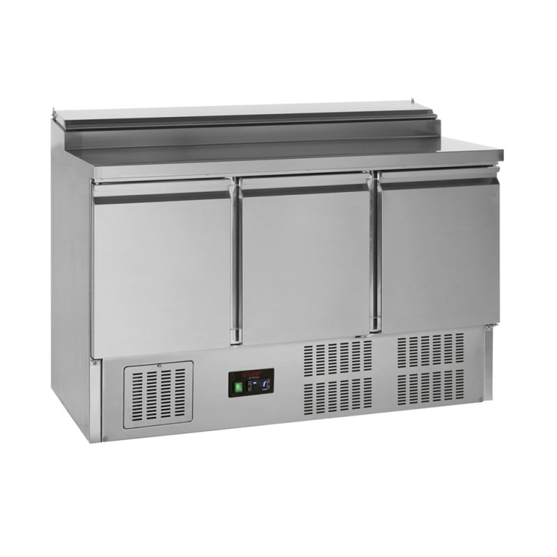 Saladette Refrigerata GN 1/1 Inox TEFCOLD - 3 Porte 320 L