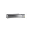 Saladette da appoggio coperchio inox - Statica - 5 GN 1/4 - TEFCOLD