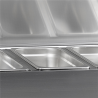 Saladette da appoggio coperchio inox - Statica - 5 GN 1/4 - TEFCOLD