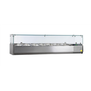 Saladette da Appoggio - Statica - 7 GN 1/4 - 36,4 L - TEFCOLD