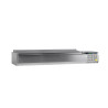 Saladette da Appoggio Coperchio Inox Statico 8 GN 1/4 - 41,6 L - TEFCOLD