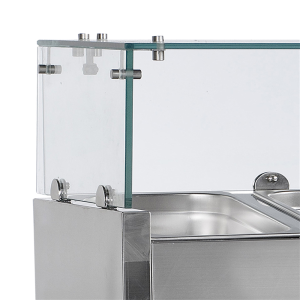 Saladette da Appoggio - Statica - 10 GN 1/4 - 52 L - TEFCOLD