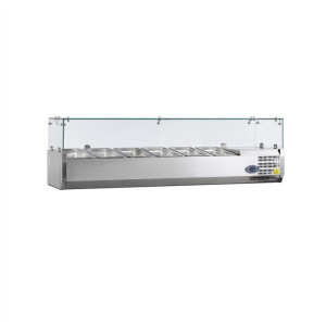Saladette da Appoggio - Statica - 6 GN 1/3 - 42,6 L - TEFCOLD