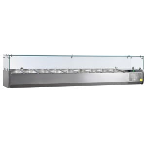 Saladette da appoggio - Statica - 9 GN 1/3 - 78 L - TEFCOLD