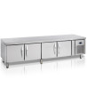 Tavolo Refrigerato Positivo TEFCOLD GN 1/1 - 350 L - 4 Porte, Design & Robusto