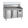 Mobile per Pizza GN 1/3 e GN 1/6 - 2 Porte | TEFCOLD PT1200