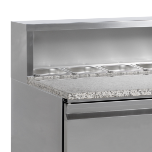 Mobile per Pizza - 5 GN 1/6 in Acciaio Inox | TEFCOLD PT920