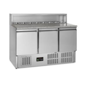 Banco per Pizza GN 1/1 - 3 Porte - 368L | TEFCOLD - Qualità e Funzionalità Opti