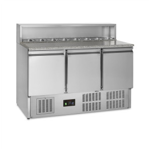 Comptoir à Pizza GN 1/1 - 3 Portes - 368L | TEFCOLD - Qualité et Fonctionnalités Opti