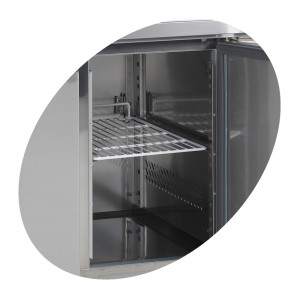 Tavolo Refrigerato Negativo GN 1/1 con Alzatina - TEFCOLD