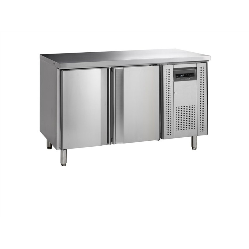 Tavolo Refrigerato Negativo Inox 2 Porte GN 1/1 TEFCOLD - Stoccaggio Ottimale