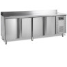 Tavolo refrigerato negativo con alzatina - 4 porte - GN 1/1 Tefcold CF7410