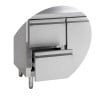 Frigorifero da Banco per Snack con Alzatina - 4 porte - 460 L TEFCOLD Frigorifero da Banco per Snack 4 porte - 460 L