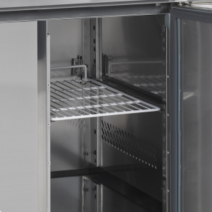 Tavolo Refrigerato Positivo 2 Porte con Alzatina - 272 L | TEFCOLD, professionista della ristorazione