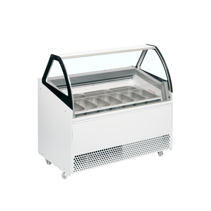 Vetrina Gelato Ventilata - 10 x 5 L | TEFCOLDVetrina gelato ventilata ideale per mantenere i tuoi gelati | TEFCOLD