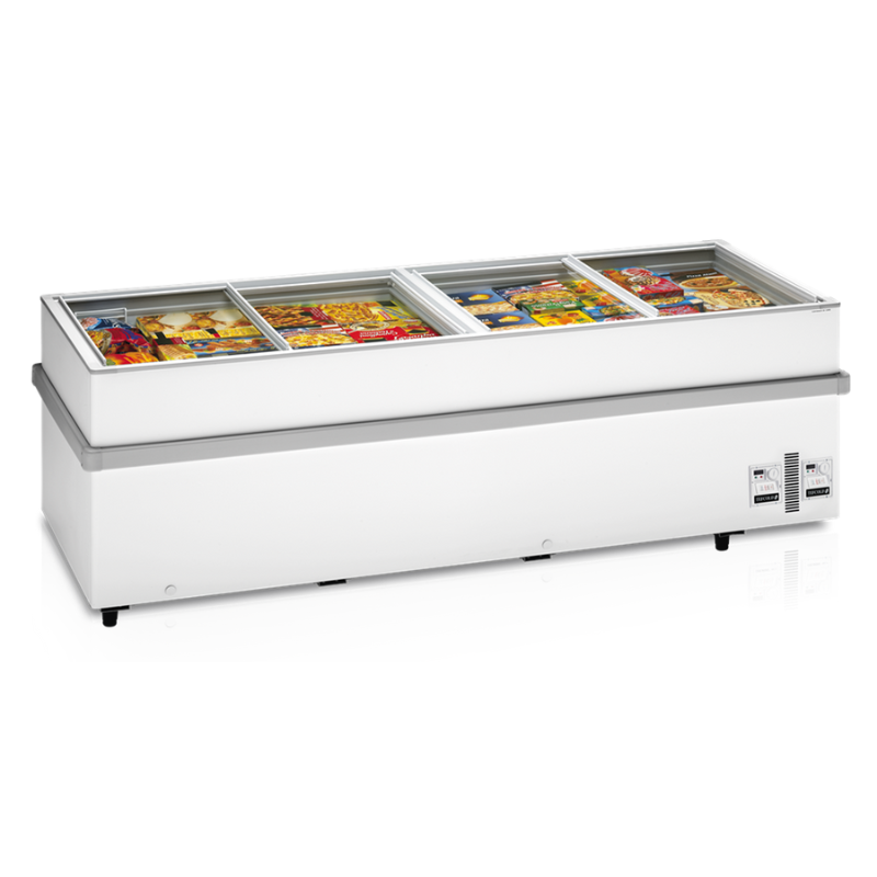 TEFCOLD Sliding Glass Freezer 805L - Ideal for Supermarket