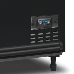 Frigorifero Congelatore Coperchio Vetro Curvo - Nero - 584 L - TEFCOLD