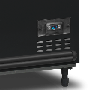 Frigorifero Congelatore Coperchio Vetro Curvo - Nero - 500 L - TEFCOLD