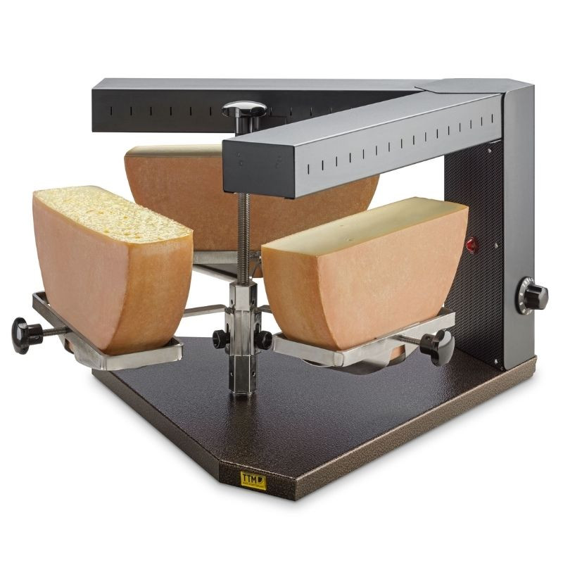 Appareil à Raclette Traditionnelle 3 Demi-Meules - Reconditionné Appareil à Raclette Traditionnelle 3 Demi-Meules - Reconditionné