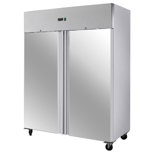 Armadio Negativo 1400 L Inox 2 Porte GN 2/1 Ventilato