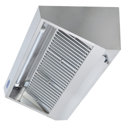 Cappa Snack Completa 700 - Motore Potente e LED Integrati - Dynasteel
