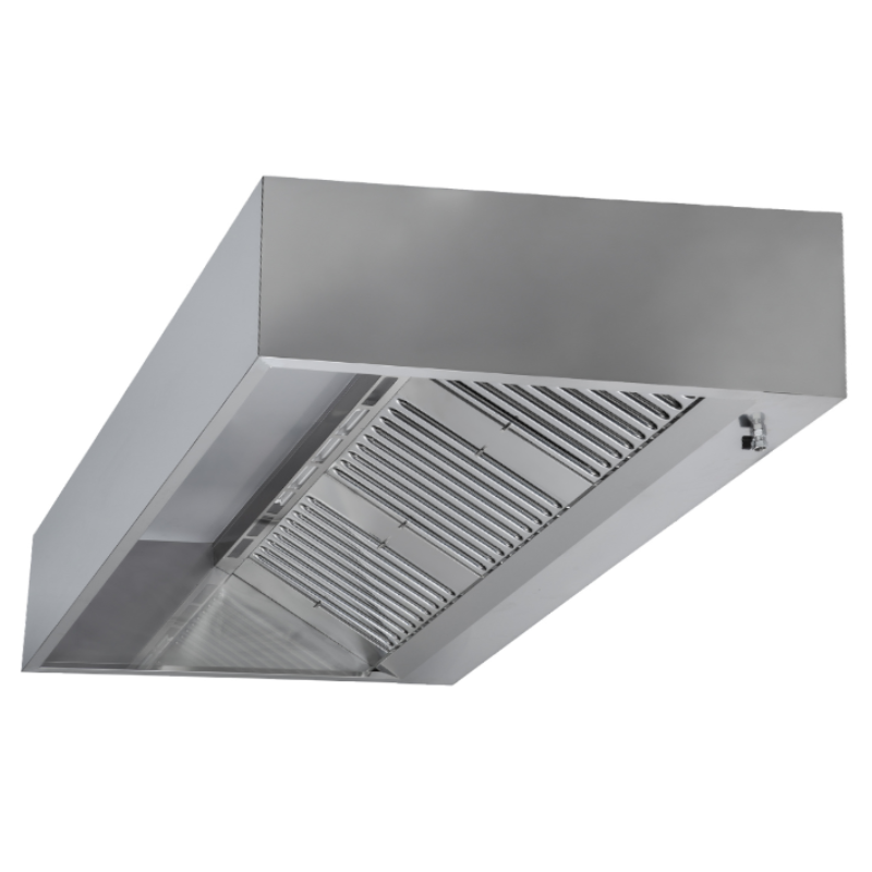 Cappa Cubica 900 Led Senza Motore - Dynasteel KP 9/12L-LEDB-IMPEX